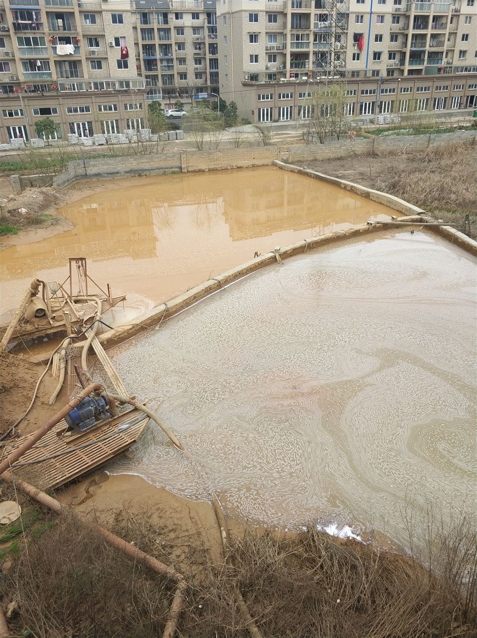 含山沉淀池淤泥清理-厂区废水池淤泥清淤